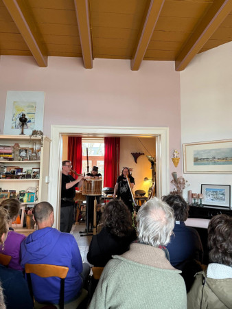 Vanuit het publiek gezien